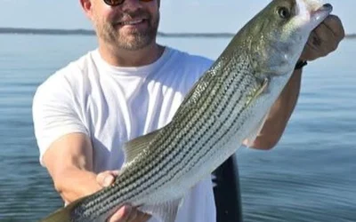Where to Fish Stripers on Lake Texoma