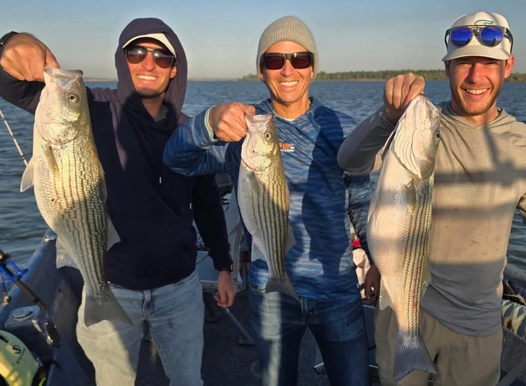 Fall Striper Fishing Lake Texoma